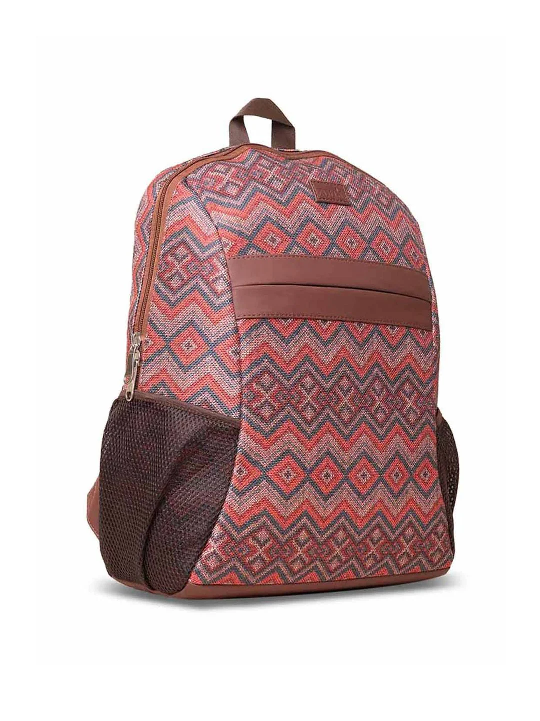 ZOUK Women  Geometric Backpack - Image 3
