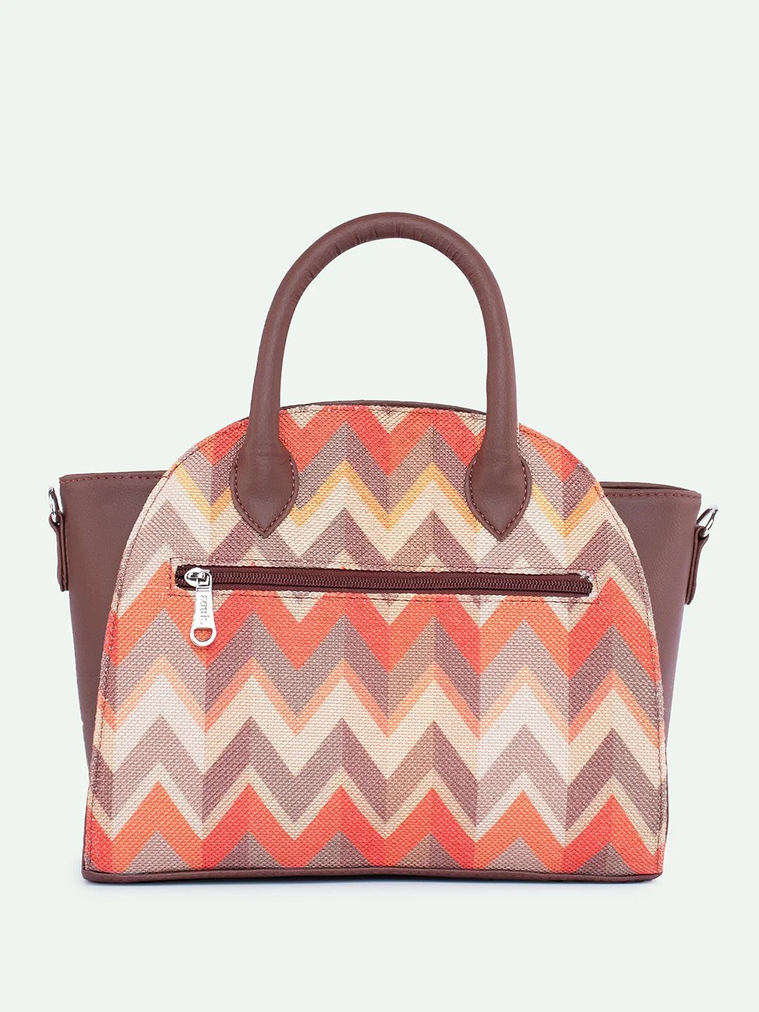ZOUK Women Geometric Printed Swagger Handheld Bag - Image 5