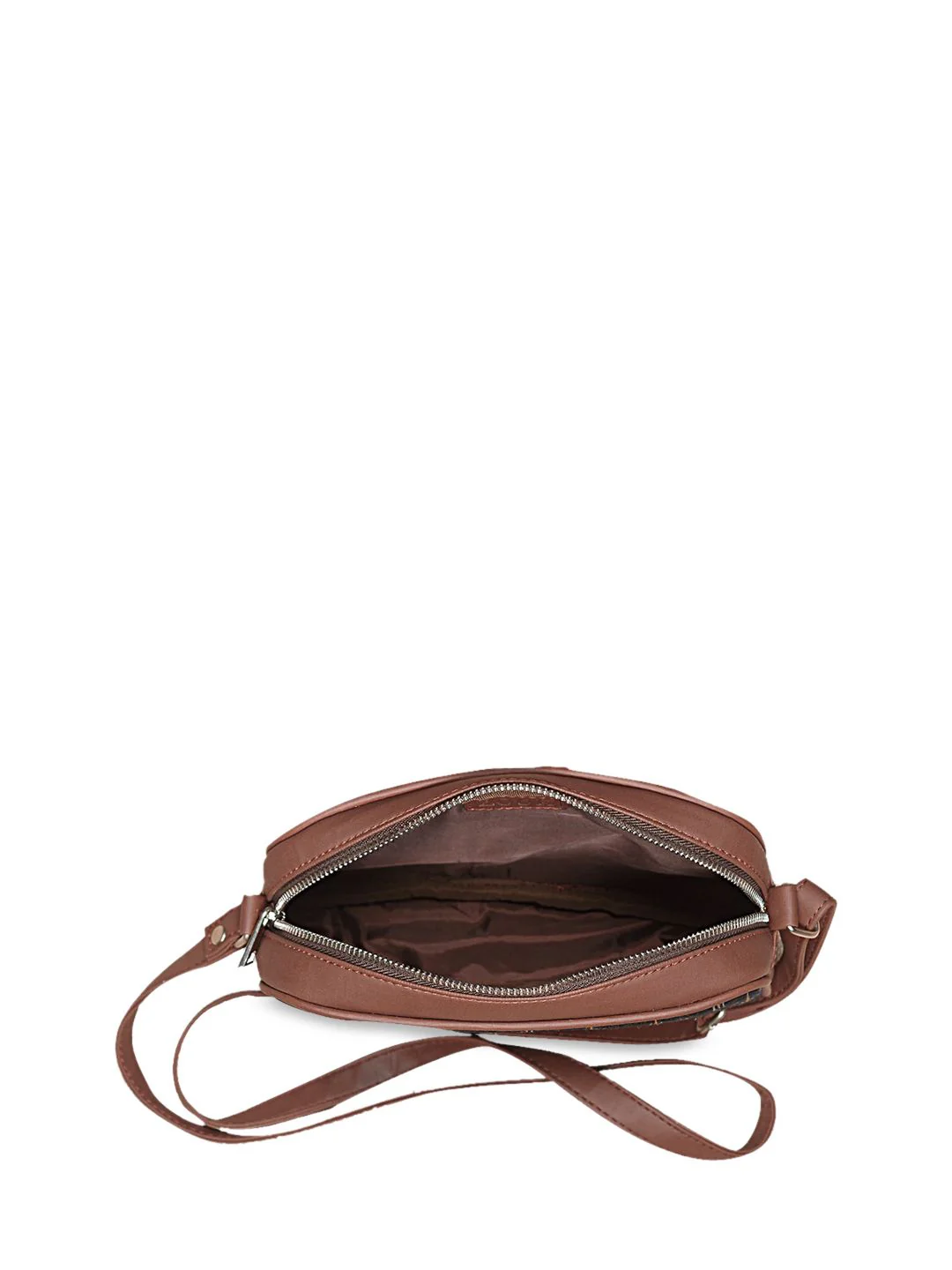 ZOUK Women Multicoloured Ethnic Motifs Structured Sling Bag - Image 4