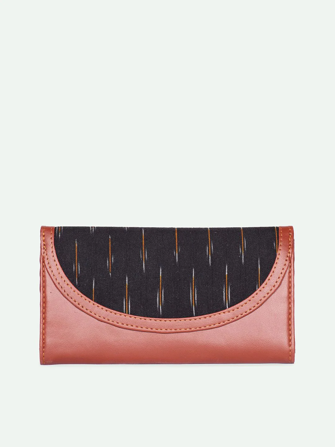 ZOUK Women Printed Ikat GreRe Kyra Flap Wallet - Image 3