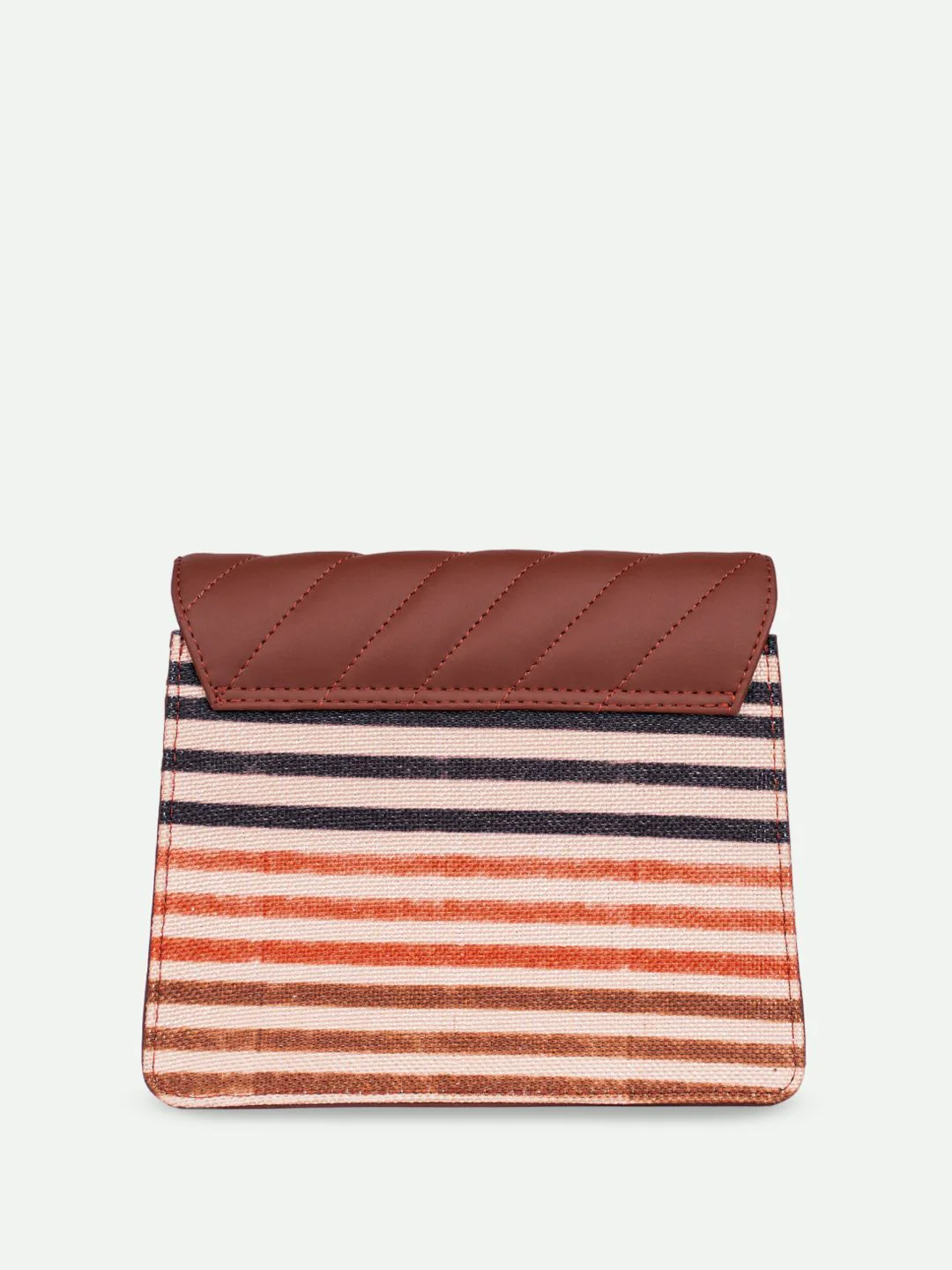 ZOUK Women Stripes Structured Basic Sling Bag - Image 3